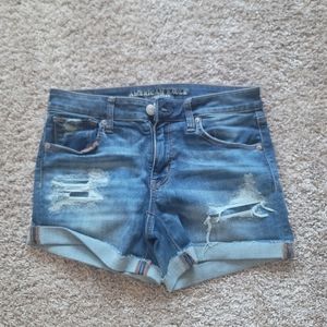 American Eagle Midi Super Super Stretch X Shorts